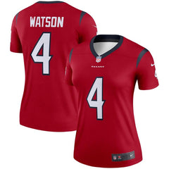 Deshaun Watson Houston Texans Women's Legend Jersey – Red 2019