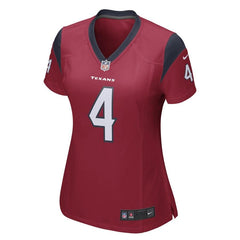 Deshaun Watson Houston Texans Women's Player Game Jersey – Red 2019