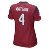 Image of Deshaun Watson Houston Texans Women's Player Game Jersey – Red 2019