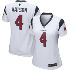 Deshaun Watson Houston Texans Women's Player Game Jersey – White 2019