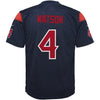 Image of Deshaun Watson Houston Texans Youth Color Rush Player Game Jersey – Navy 2019