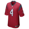 Image of Deshaun Watson Houston Texans Youth Game Jersey - Red 2019