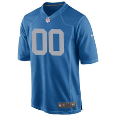 Detroit Lions Custom Alternate Game Jersey - Royal 2019