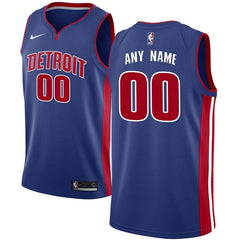 Detroit Pistons Swingman Custom Jersey Blue - Icon Edition 2019