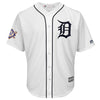Image of Detroit Tigers Majestic 2019 Jackie Robinson Day Official Cool Base Jersey – White 2019