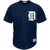 Image of Detroit Tigers Majestic Official Cool Base Jersey - Navy 2019