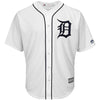 Image of Detroit Tigers Majestic Official Cool Base Team Jersey – White 2019