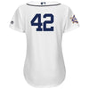 Image of Detroit Tigers Majestic Women's 2019 Jackie Robinson Day Official Cool Base Jersey – White 2019