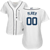 Image of Detroit Tigers Majestic Women's Home Cool Base Custom Jersey – White 2019