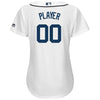 Image of Detroit Tigers Majestic Women's Home Cool Base Custom Jersey – White 2019