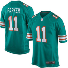 DeVante Parker Miami Dolphins Alternate Game Jersey - Aqua 2019