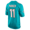 Image of DeVante Parker Miami Dolphins New Game Jersey – Aqua 2019