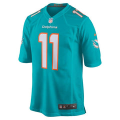 DeVante Parker Miami Dolphins New Game Jersey – Aqua 2019