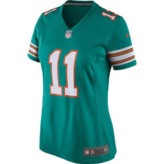 DeVante Parker Miami Dolphins Women's Game Jersey - Aqua 2019