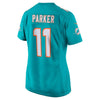 Image of DeVante Parker Miami Dolphins Women's New Game Jersey – Aqua 2019