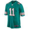 Image of DeVante Parker Miami Dolphins Youth Alternate Game Jersey - Aqua 2019