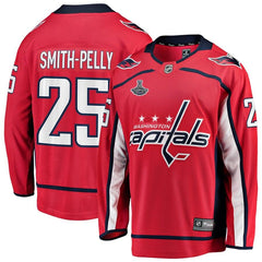 Devante Smith-Pelly Washington Capitals Youth Stanley Cup Champions Home Breakaway Player Jersey – Red 2019