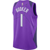 Image of Devin Booker Phoenix Suns Swingman Jersey Purple - City Edition 2019