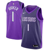 Image of Devin Booker Phoenix Suns Swingman Jersey Purple - City Edition 2019