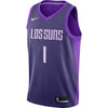 Image of Devin Booker Phoenix Suns Swingman Jersey Purple - City Edition 2019