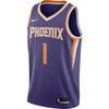 Image of Devin Booker Phoenix Suns Swingman Jersey Purple - Icon Edition 2019