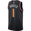Image of Devin Booker Phoenix Suns Swingman Jersey - Statement Edition – Black 2019