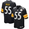 Image of Devin Bush Pittsburgh Steelers 2019 NFL Draft First Round Pick Game Jersey – Black 2019