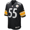 Image of Devin Bush Pittsburgh Steelers 2019 NFL Draft First Round Pick Game Jersey – Black 2019