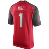 Image of Devin White Tampa Bay Buccaneers 2019 NFL Draft First Round Pick Game Jersey – Red 2019