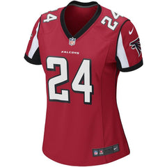 Devonta Freeman Atlanta Falcons Women's Game Jersey - Red 2019