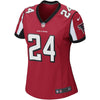 Image of Devonta Freeman Atlanta Falcons Women's Game Jersey - Red 2019