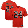 Image of Devonta Freeman Atlanta Falcons Youth Color Rush Game Jersey - Red 2019