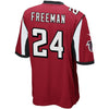 Image of Devonta Freeman Atlanta Falcons Youth Game Jersey - Red 2019