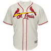 Image of Dexter Fowler St. Louis Cardinals Majestic Alternate Cool Base Jersey - Cream 2019