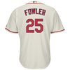 Image of Dexter Fowler St. Louis Cardinals Majestic Alternate Cool Base Jersey - Cream 2019