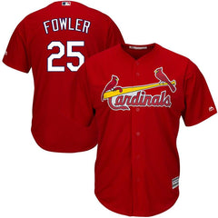 Dexter Fowler St. Louis Cardinals Majestic Alternate Cool Base Jersey - Red 2019