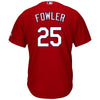 Image of Dexter Fowler St. Louis Cardinals Majestic Alternate Cool Base Jersey - Red 2019