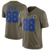 Image of Dez Bryant Dallas Cowboys Salute To Service Limited Jersey - Olive 2019