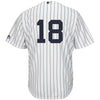 Image of Didi Gregorius New York Yankees Majestic Home Official Cool Base Replica Player Jersey - White 2019
