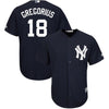 Image of Didi Gregorius New York Yankees Majestic Official Cool Base Player Jersey - Navy 2019