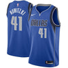 Image of Dirk Nowitzki Dallas Mavericks Swingman Jersey Royal - Icon Edition 2019