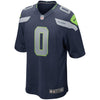 Image of DK Metcalf Seattle Seahawks 2019 NFL Draft Pick Game Jersey – Navy 2019