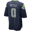 Image of DK Metcalf Seattle Seahawks 2019 NFL Draft Pick Game Jersey – Navy 2019