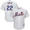Image of Dominic Smith New York Mets Majestic Cool Base Player Jersey – White 2019