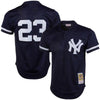 Image of Don Mattingly New York Yankees Mitchell &amp; Ness 1995 Cooperstown Collection Mesh Batting Practice Jersey - Navy 2019