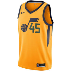 Donovan Mitchell Utah Jazz Replica Swingman Jersey - Statement Edition – Gold 2019