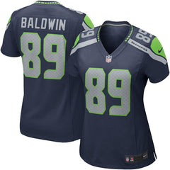 Doug Baldwin Seattle Seahawks Women's Game Jersey - College Navy 2019