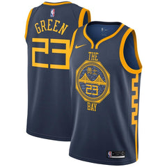 Draymond Green Golden State Warriors City Edition Swingman Jersey – Navy 2019