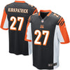 Image of Dre Kirkpatrick Cincinnati Bengals Youth Team Color Game Jersey - Black 2019