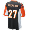 Image of Dre Kirkpatrick Cincinnati Bengals Youth Team Color Game Jersey - Black 2019